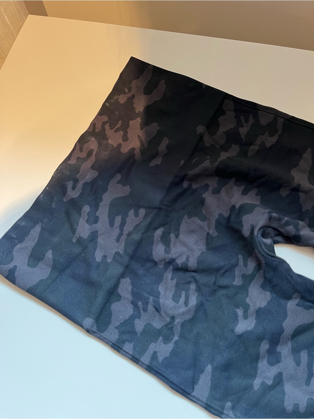 Spanx Look at Me Now Seamless Leggings Black Camo